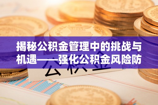 来宾揭秘公积金管理中的挑战与机遇——强化公积金风险防控的多维策略