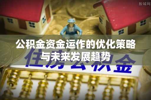 来宾公积金资金运作的优化策略与未来发展趋势
