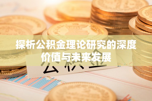 来宾探析公积金理论研究的深度价值与未来发展