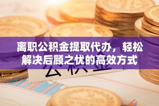 来宾离职公积金提取代办，轻松解决后顾之忧的高效方式
