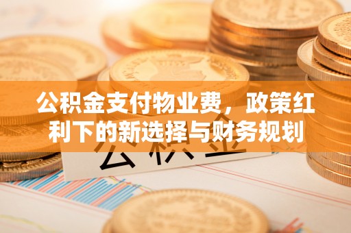 来宾公积金支付物业费，政策红利下的新选择与财务规划