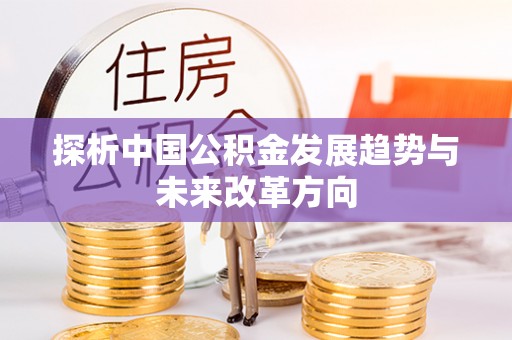来宾探析中国公积金发展趋势与未来改革方向