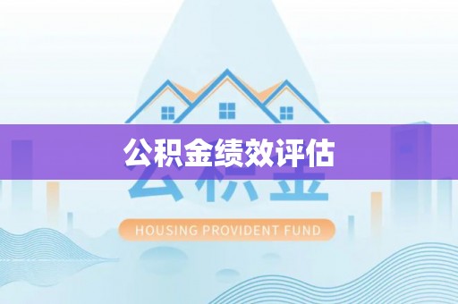 来宾公积金绩效评估