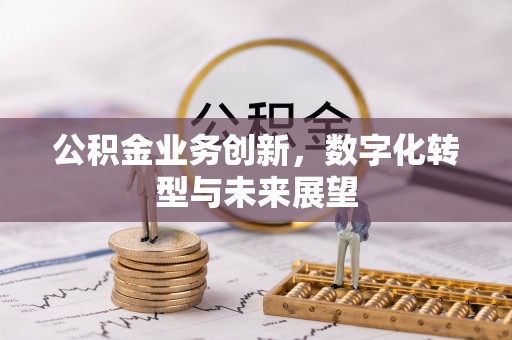 来宾公积金业务创新，数字化转型与未来展望