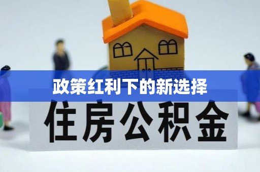 来宾政策红利下的新选择