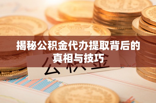 来宾揭秘公积金代办提取背后的真相与技巧