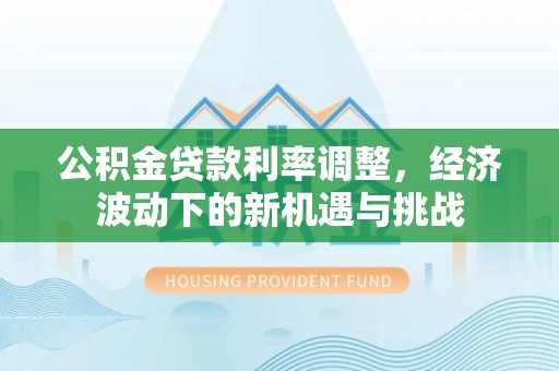 来宾公积金贷款利率调整，经济波动下的新机遇与挑战